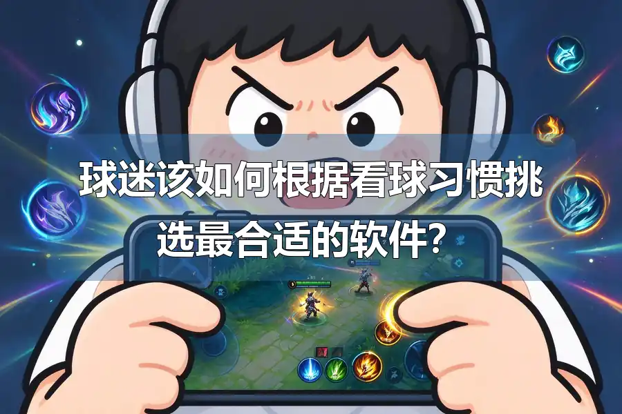 球迷该如何根据看球习惯挑选最合适的软件？